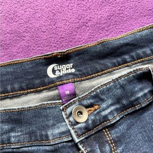 Girls Blue Jean Shorts 18